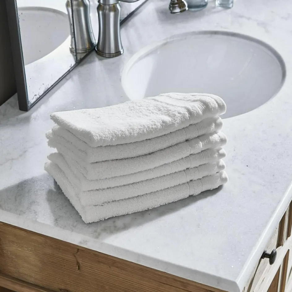 LOBERON Badtextilien|Handtücher-Gästehandtuch 6er Set Bourogne