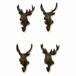 Haken & Hakenboards|Haken & Hakenboards^LOBERON Haken 4er Set Deer