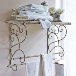 LOBERON Badzubehör|Badzubehör-Handtuchhalter Lacelle