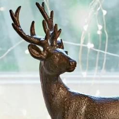 Weihnachtsfiguren^LOBERON Hirsch 2er Set Cagny