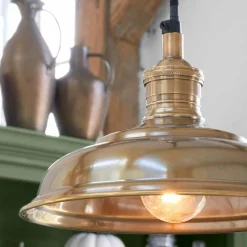 Hängelampen|Hängelampen^LOBERON Hängelampe Gracelynn antikmessing