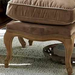 Hocker & Poufs|Sitzmöbel^LOBERON Hocker Corlay taupe/braun