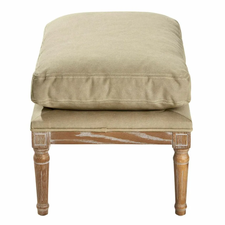 Hocker & Poufs|Sitzmöbel^LOBERON Hocker Greenbrier antikbraun/beige