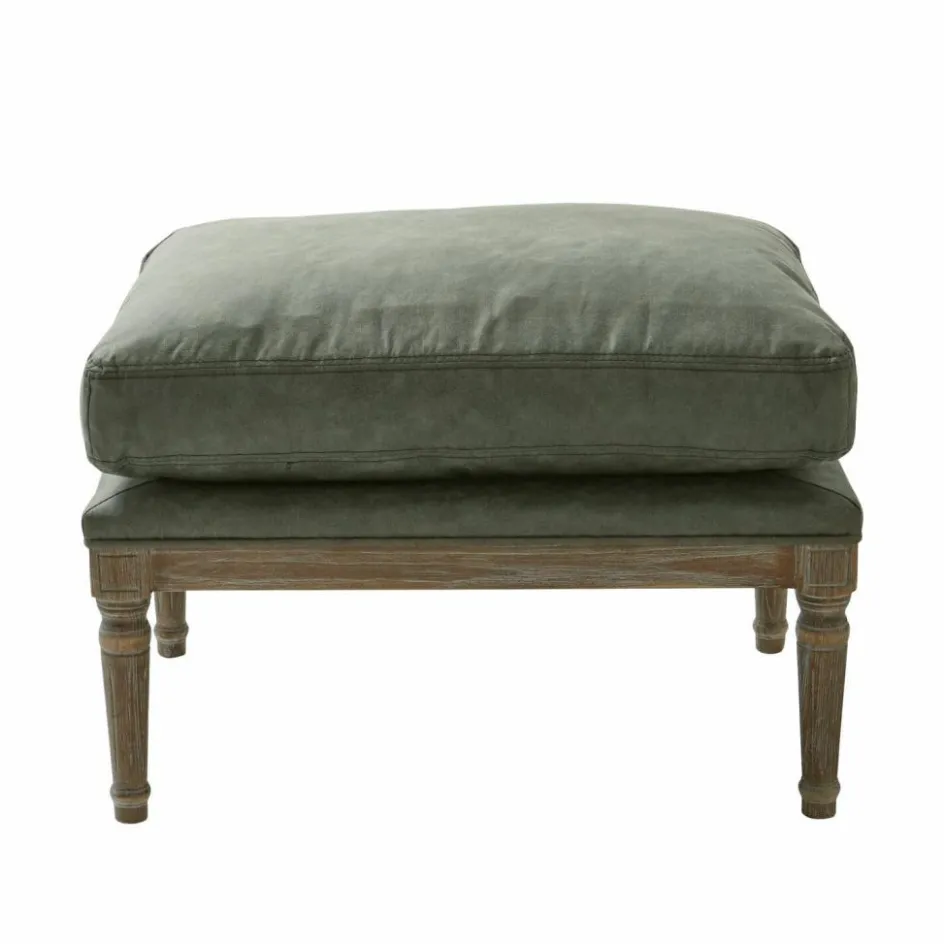 Hocker & Poufs|Sitzmöbel^LOBERON Hocker Greenbrier antikbraun/grün