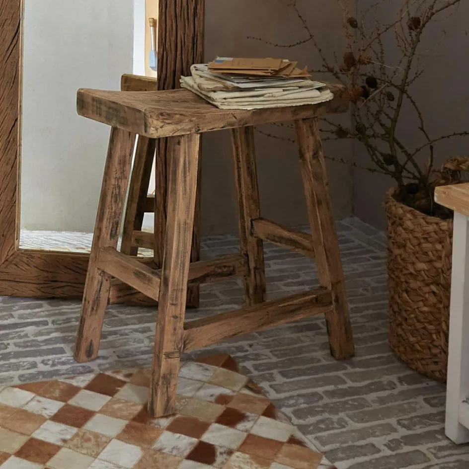 Hocker & Poufs|Sitzmöbel^LOBERON Hocker Nael braun