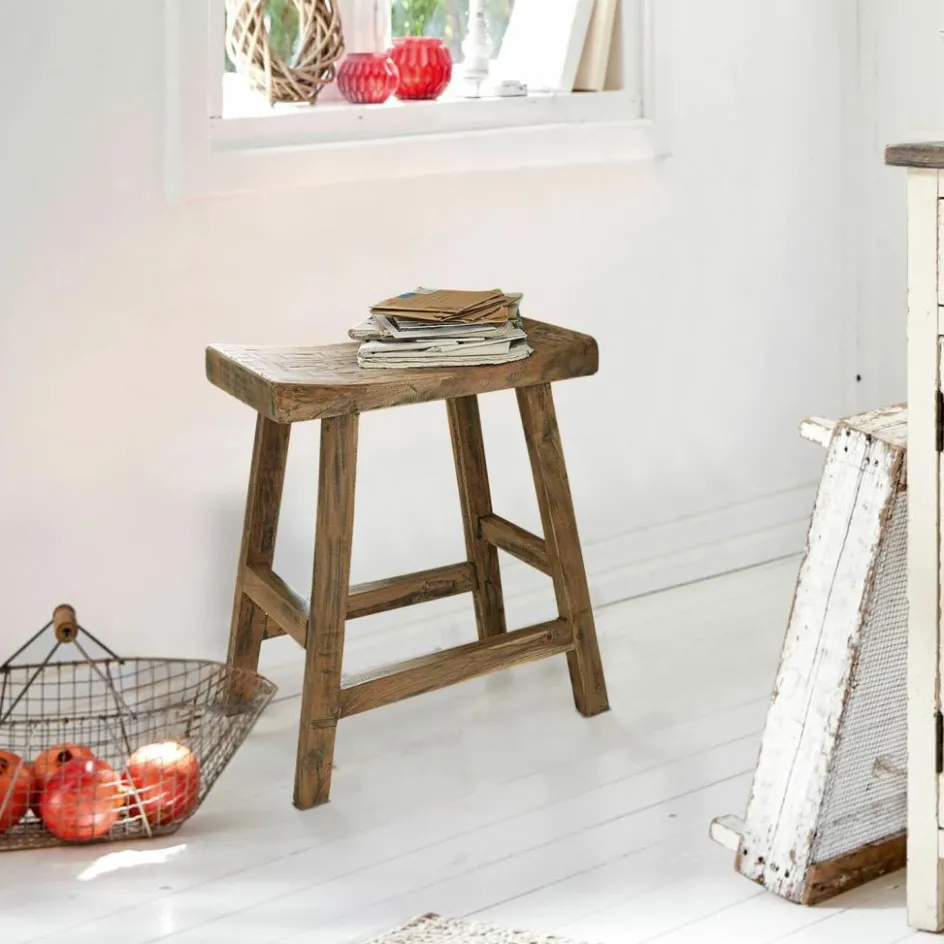 Hocker & Poufs|Sitzmöbel^LOBERON Hocker Nael braun