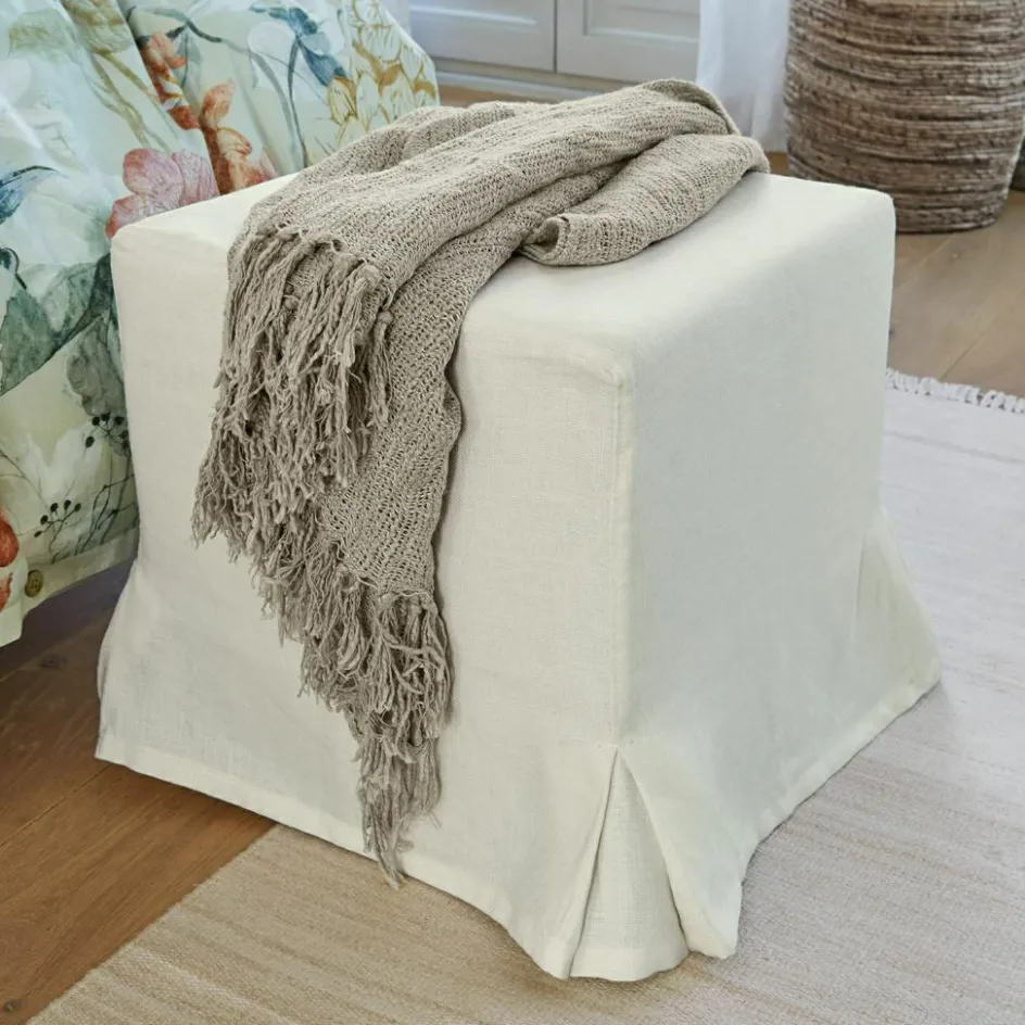 Hocker & Poufs|Sitzmöbel^LOBERON Hocker Ulysette leinen