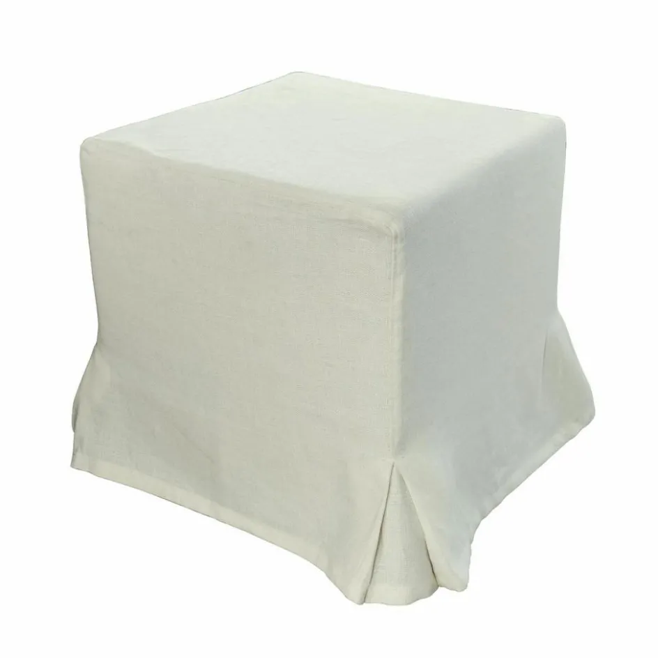 Hocker & Poufs|Sitzmöbel^LOBERON Hocker Ulysette leinen