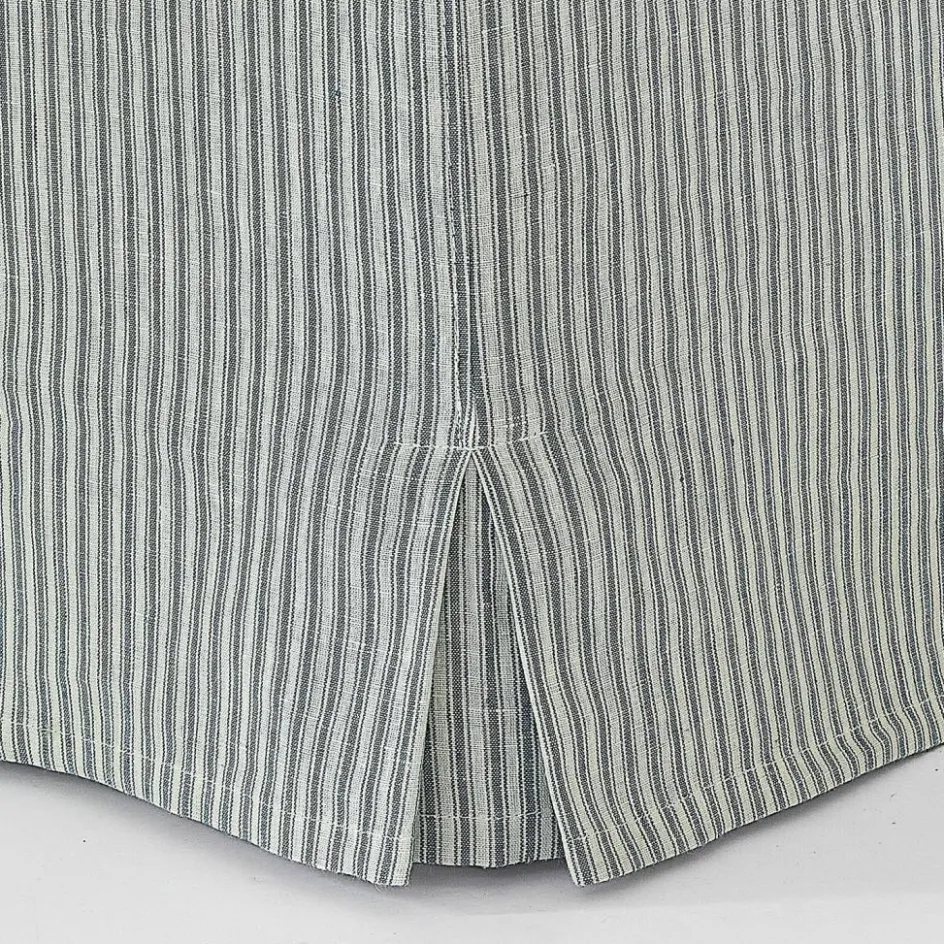 Hocker & Poufs|Sitzmöbel^LOBERON Hocker Ulysette weiß/blau