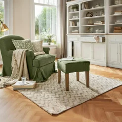 Hocker & Poufs|Hocker^LOBERON Hocker Vionnique grün