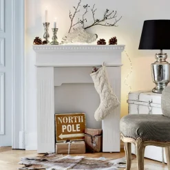 Kaminkonsolen|Kaminkonsolen^LOBERON Kaminkonsole Leesburg antikweiß