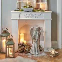 Kaminkonsolen|Kaminkonsolen^LOBERON Kaminkonsole Margaux antikweiß