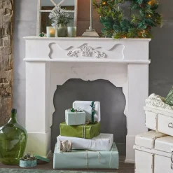 Kaminkonsolen|Kaminkonsolen^LOBERON Kaminkonsole Margaux antikweiß