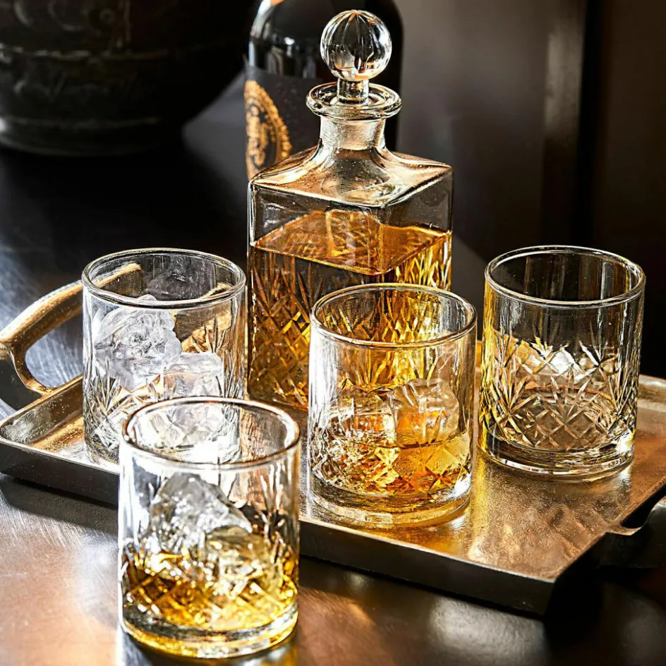 Gläser|Gläser^LOBERON Karaffe mit Glas 4er Set Kerrington