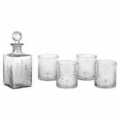 Gläser|Gläser^LOBERON Karaffe mit Glas 4er Set Kerrington