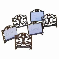 Küchenutensilien|Tischaccessoires^LOBERON Kartenhalter 6er Set Plesnois