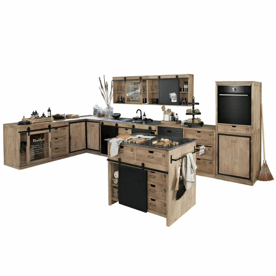 Küchenblöcke|Küchenblöcke^LOBERON Küche 5er Set Oakland