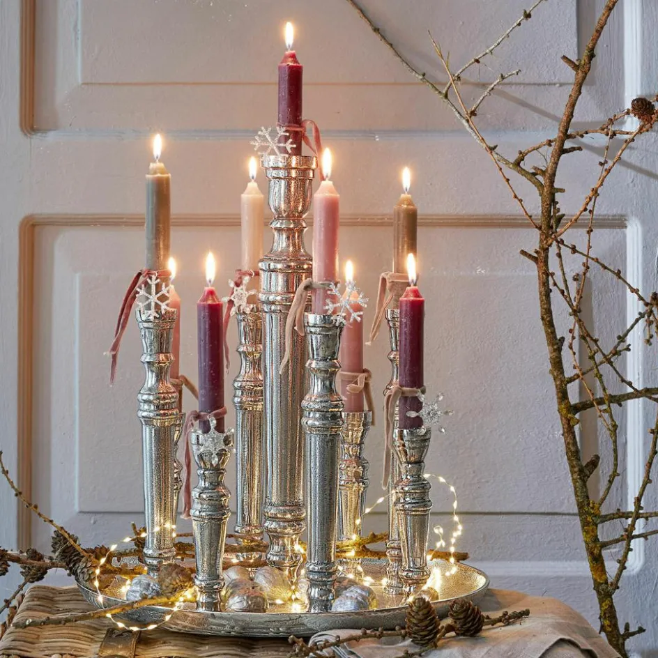 Kerzen|Kerzenhalter^LOBERON Kerze 12er Set Bauceau bunt