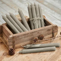 Kerzen|Kerzenhalter^LOBERON Kerze 12er Set Bauceau taupe