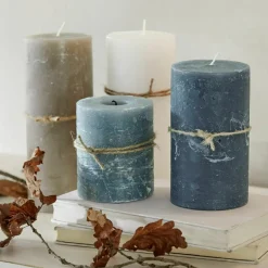 Kerzen|Kerzenhalter^LOBERON Kerze 4er Set Berekua bunt