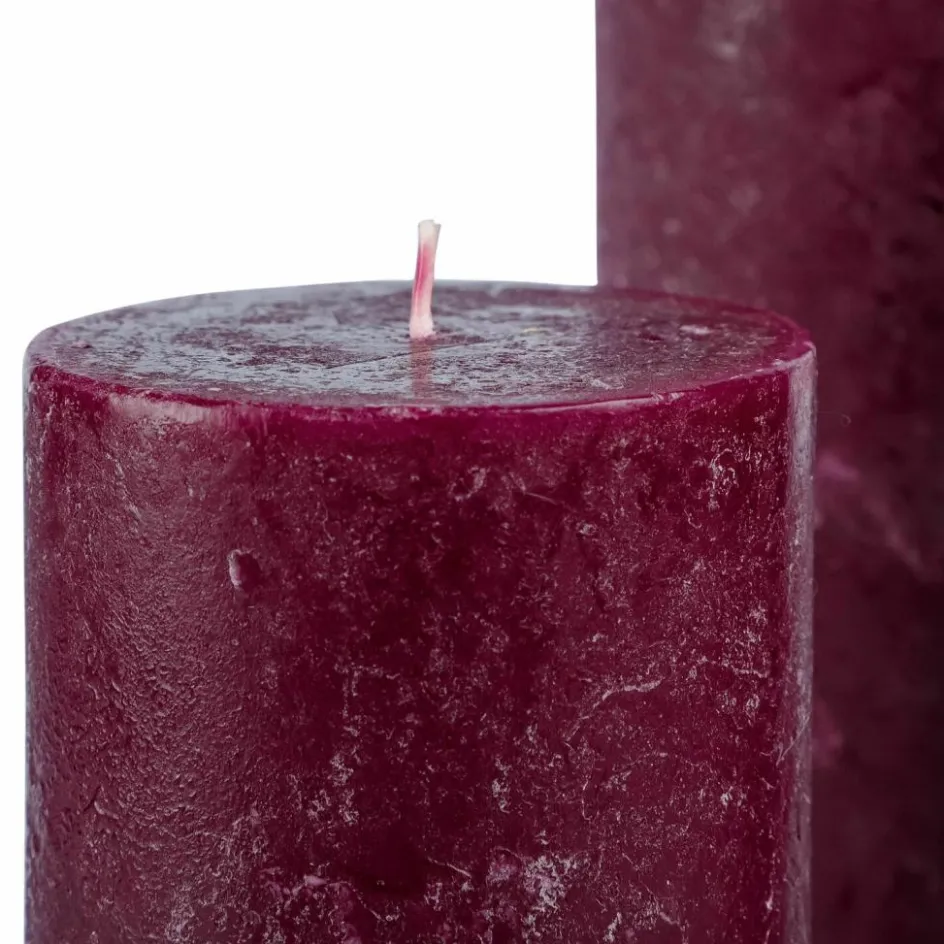 Kerzen|Kerzenhalter^LOBERON Kerze 4er Set Berekua lila