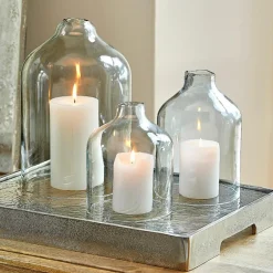 Kerzen|Kerzenhalter^LOBERON Kerze 4er Set Braga creme