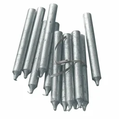 Kerzen|Kerzenhalter^LOBERON Kerze 20er Set Lysarion silber