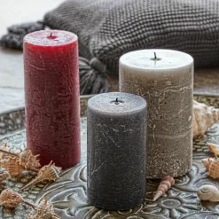 Kerzen|Kerzenhalter^LOBERON Kerze 3er Set Pretin bunt