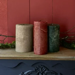 Kerzen|Kerzenhalter^LOBERON Kerze 3er Set Salis bunt