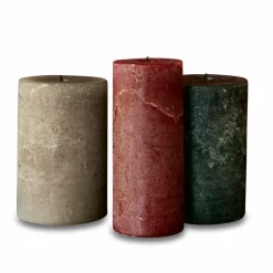 Kerzen|Kerzenhalter^LOBERON Kerze 3er Set Salis bunt