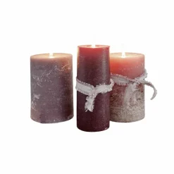 Kerzen|Kerzenhalter^LOBERON Kerze 3er Set Salis rosa