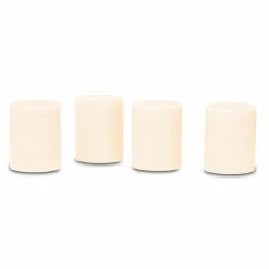 Kerzen|Kerzenhalter^LOBERON Kerze 4er Set Virrans creme