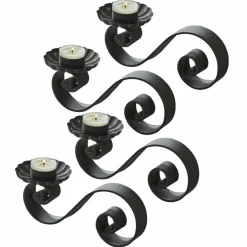 Kerzenständer|Kerzenhalter^LOBERON Kerzenhalter 4er Set Vorelin