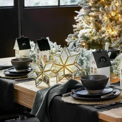 Weihnachtstischdeko|Windlichter, Kerzenständer & Laternen^LOBERON Kerzenhalter 2er Set Zaydan