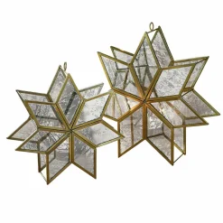 Weihnachtstischdeko|Windlichter, Kerzenständer & Laternen^LOBERON Kerzenhalter 2er Set Zaydan