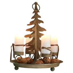 Weihnachtstischdeko|Windlichter, Kerzenständer & Laternen^LOBERON Kerzenhalter Lunvik