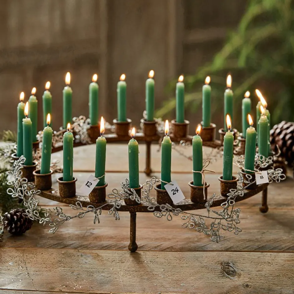 Adventskalender^LOBERON Kerzenkranz Margarit