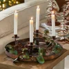Kerzenständer|Tabletts & Etageren^LOBERON Kerzenkranz mit Tablett Ivremont