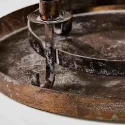 Kerzenständer|Tabletts & Etageren^LOBERON Kerzenkranz mit Tablett Ivremont