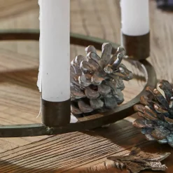 Kerzenständer|Kerzenhalter^LOBERON Kerzenkranz Nazeera