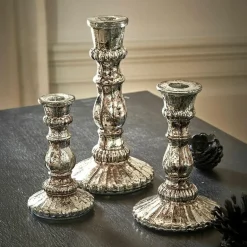 Weihnachtstischdeko|Windlichter, Kerzenständer & Laternen^LOBERON Kerzenständer 3er Set Favalina