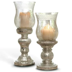 Windlichter|Kerzenhalter^LOBERON Kerzenständer 2er Set Luisant