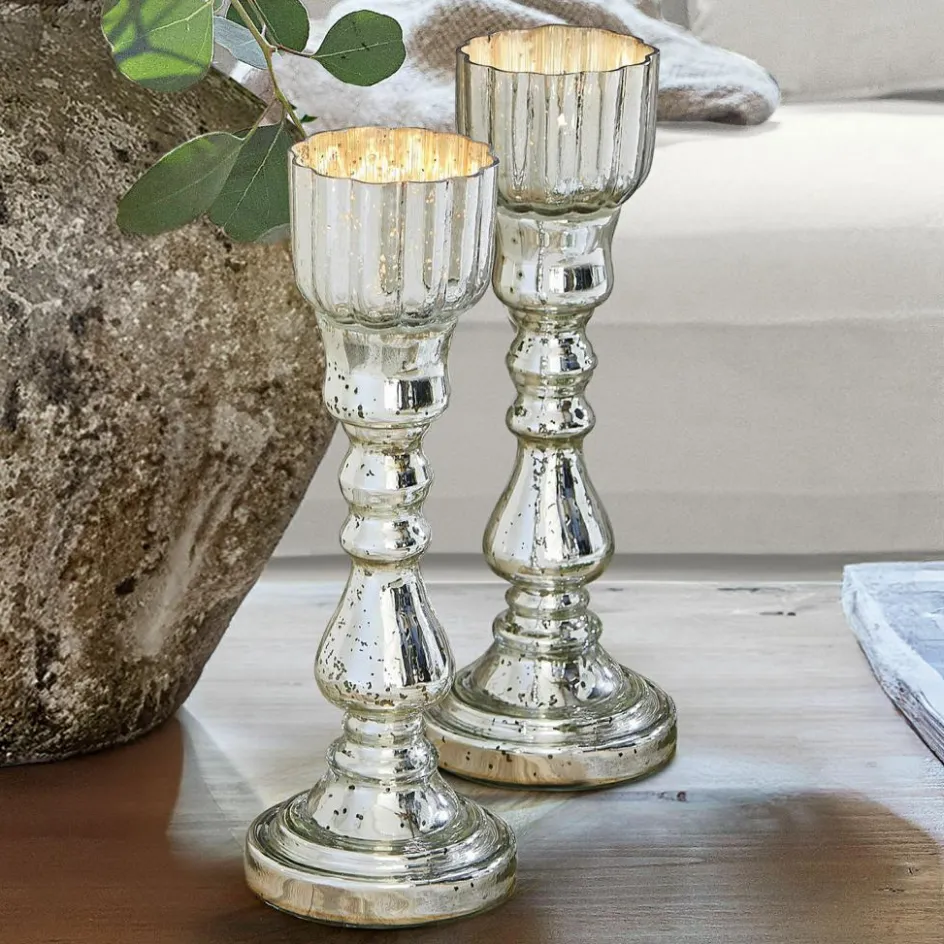 Kerzenständer|Kerzenhalter^LOBERON Kerzenständer 2er Set Velanor