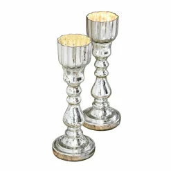 Kerzenständer|Kerzenhalter^LOBERON Kerzenständer 2er Set Velanor