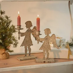 Weihnachtstischdeko|Windlichter, Kerzenständer & Laternen^LOBERON Kerzenständer 2er Set Zarnay