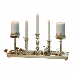 Kerzenständer|Kerzenhalter^LOBERON Kerzentablett Alirra