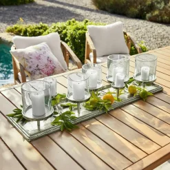 Kerzenständer|Kerzenhalter^LOBERON Kerzentablett Devonne