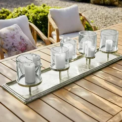 Kerzenständer|Kerzenhalter^LOBERON Kerzentablett Devonne