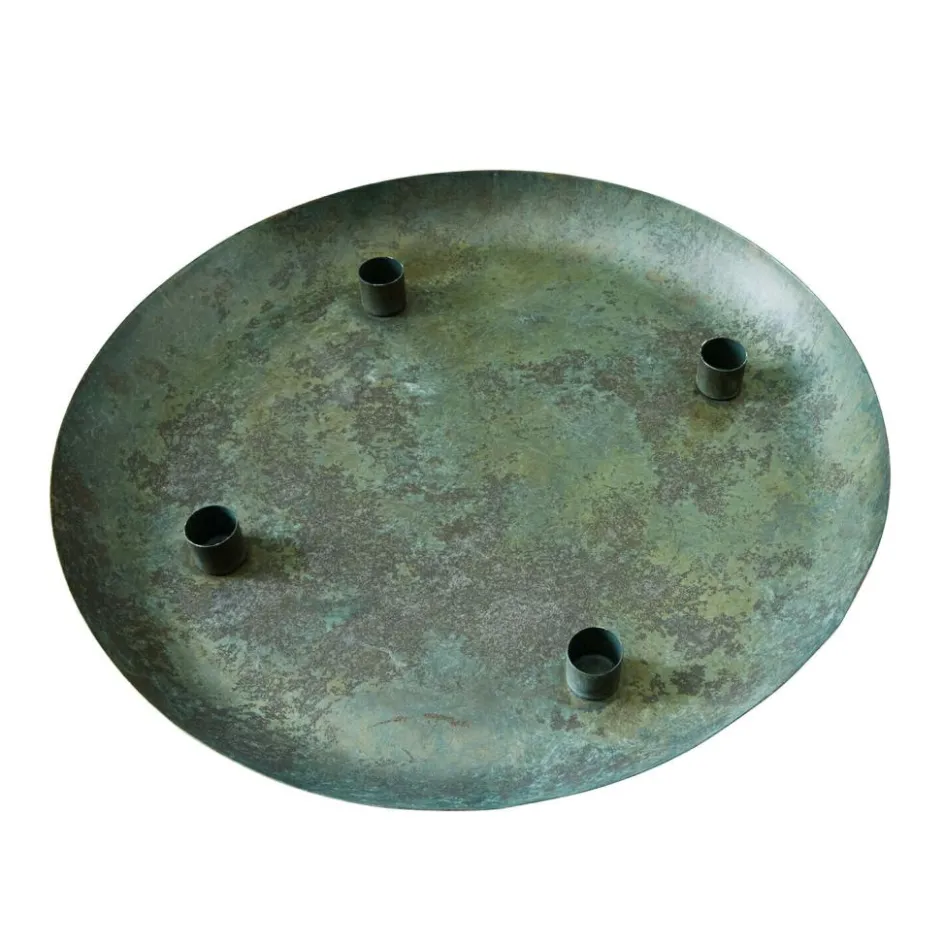 Adventskranz|Weihnachtstischdeko^LOBERON Kerzentablett Valenzas