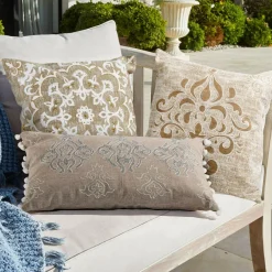 LOBERON Kissenhüllen|Kissen & Kissenhüllen-Kissenhülle 3er Set Emelin